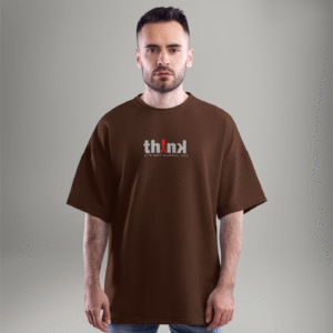 Think Graphic Oversized T-Shirt